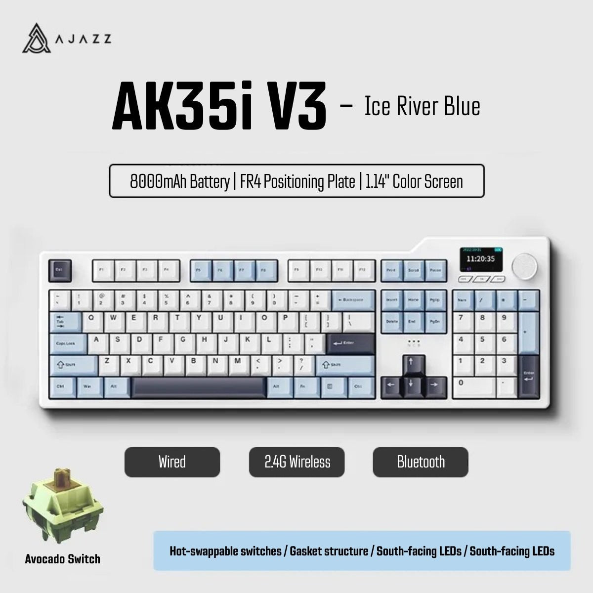 AJAZZ AK35I V3 Series Mechanical Keyboard - KeyArtisan