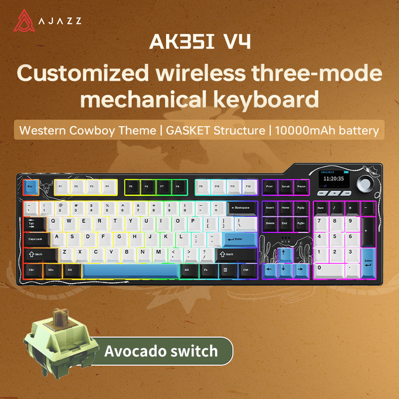 AJAZZ AK35I V4 Full - Size Mechanical Keyboard - KeyArtisan