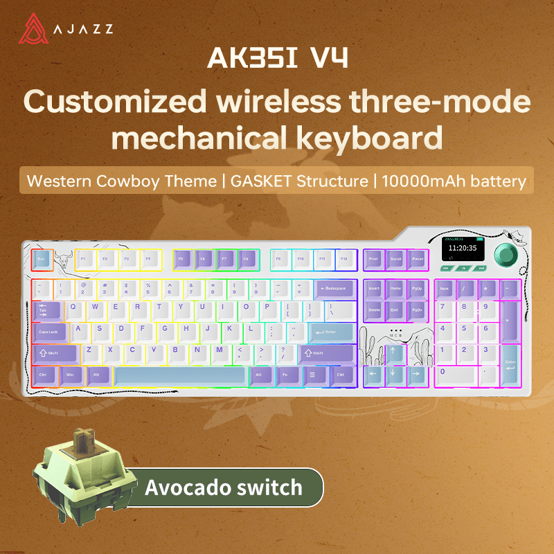 AJAZZ AK35I V4 Full - Size Mechanical Keyboard - KeyArtisan