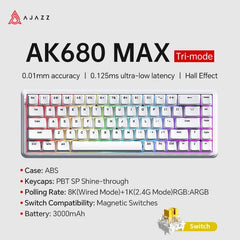AJAZZ AK680 Series 68% Mechanical Keyboard - KeyArtisan