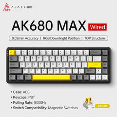 AJAZZ AK680 Series 68% Mechanical Keyboard - KeyArtisan