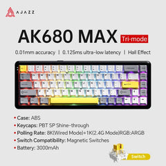 AJAZZ AK680 Series 68% Mechanical Keyboard - KeyArtisan