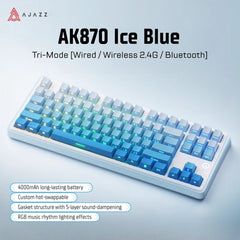 AJAZZ AK870 Series Mechanical Keyboard - KeyArtisan