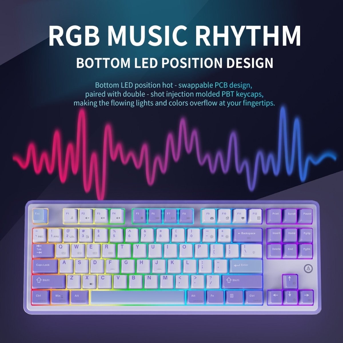 AJAZZ AK870 Series Mechanical Keyboard - KeyArtisan
