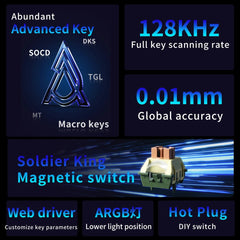 AJAZZ AK980 MAX Wired Full Size Mechanical Keyboard - KeyArtisan