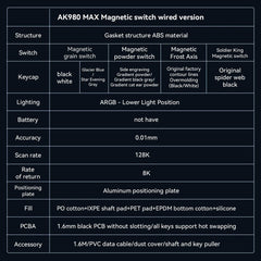 AJAZZ AK980 MAX Wired Full Size Mechanical Keyboard - KeyArtisan