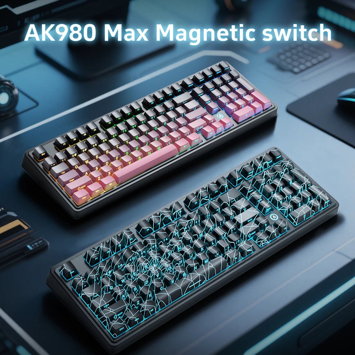 AJAZZ AK980 MAX Wired Full Size Mechanical Keyboard - KeyArtisan