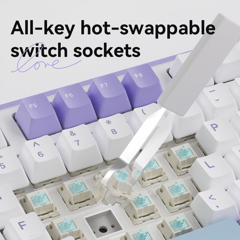 AJAZZ AK980 V2 Full-Size Tri-Mode Mechanical Keyboard – KeyArtisan