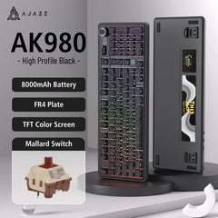 AJAZZ AK980 V2 Full - Size Tri - Mode Mechanical Keyboard - KeyArtisan