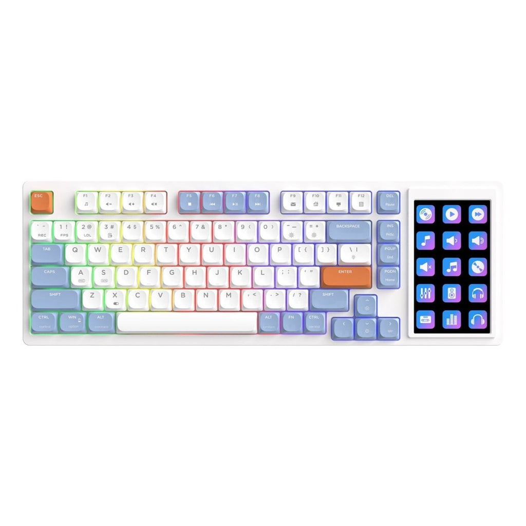 AJAZZ AKP815 Low Mechanical Keyboard with Touch Screen – KeyArtisan