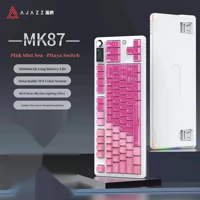 AJAZZ MK87 Tri - mode TKL Mechanical Keyboard - KeyArtisan