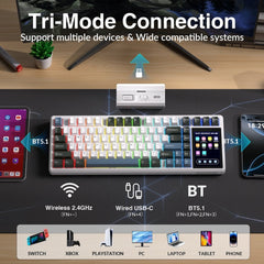 AULA L99 Smart-Screen Mechanical Keyboard - KeyArtisan