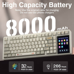 AULA L99 Smart-Screen Mechanical Keyboard - KeyArtisan