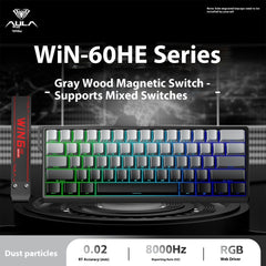 AULA WIN60 HE Series 60% Mechanical Keyboard - KeyArtisan