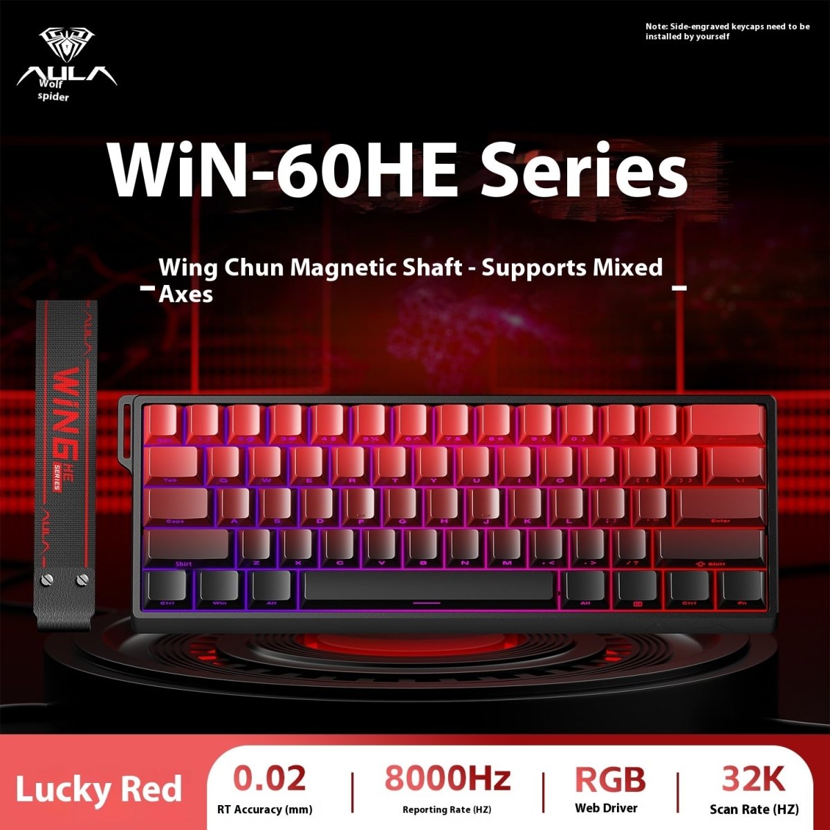 AULA WIN60 HE Series 60% Mechanical Keyboard - KeyArtisan