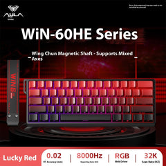 AULA WIN60 HE Series 60% Mechanical Keyboard - KeyArtisan