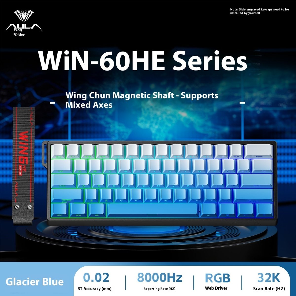 AULA WIN60 HE Series 60% Mechanical Keyboard - KeyArtisan