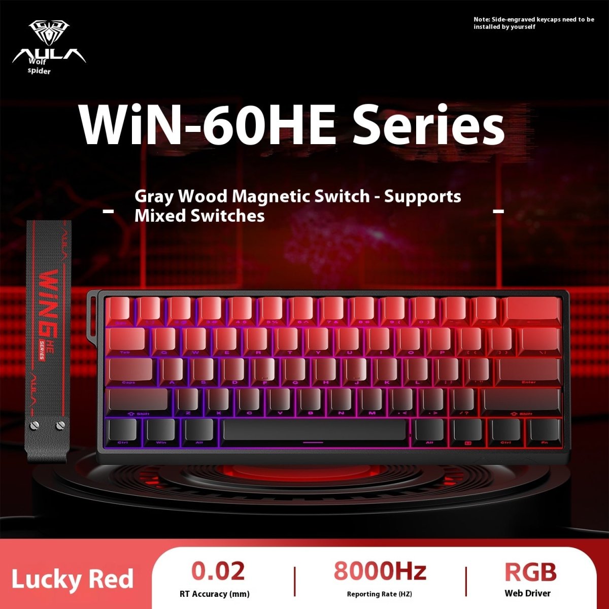 AULA WIN60 HE Series 60% Mechanical Keyboard - KeyArtisan