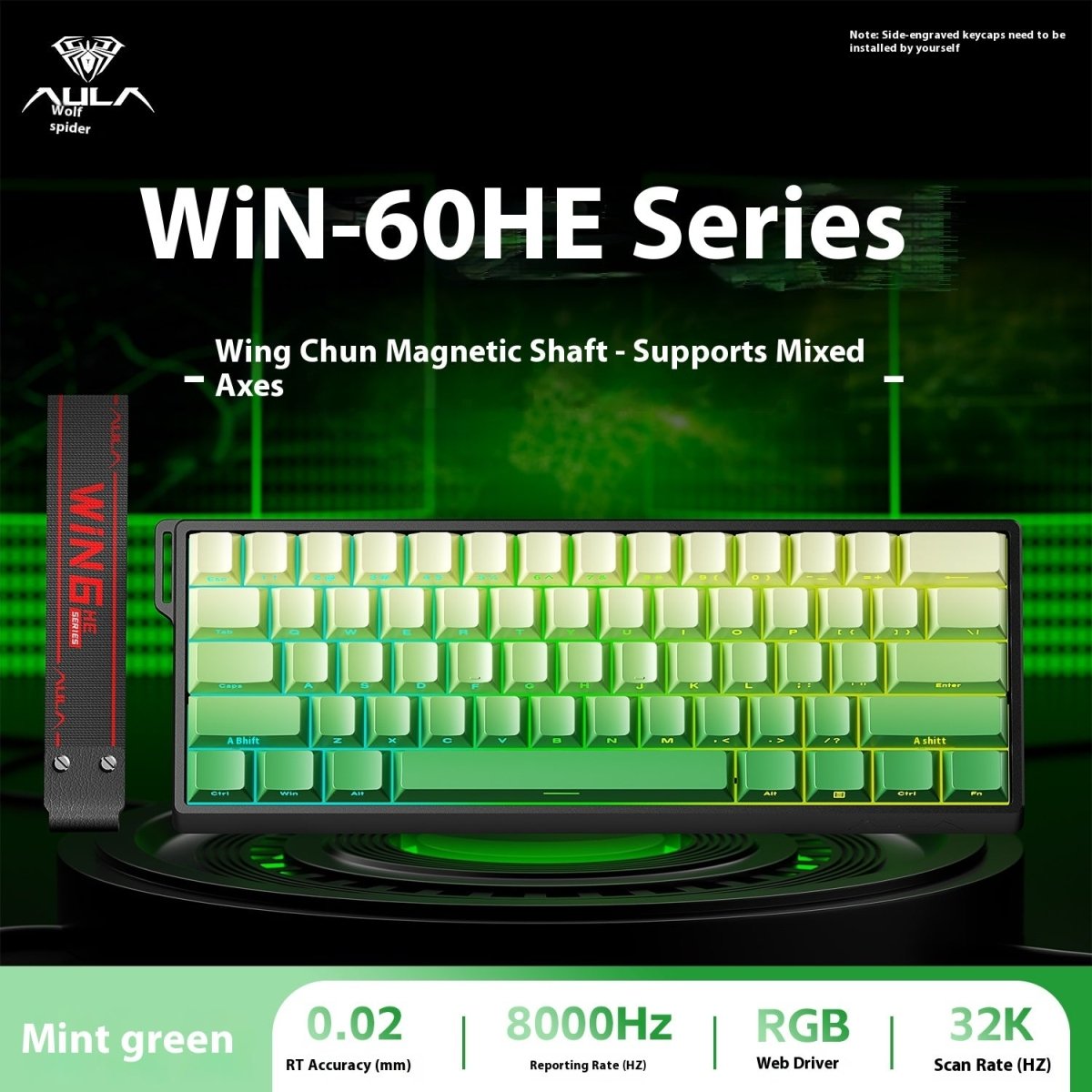 AULA WIN60 HE Series 60% Mechanical Keyboard - KeyArtisan