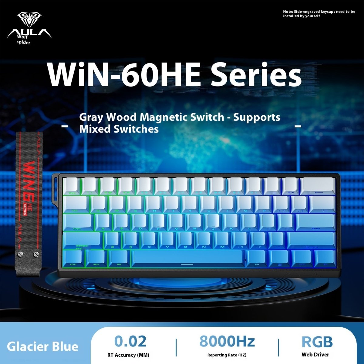 AULA WIN60 HE Series 60% Mechanical Keyboard - KeyArtisan