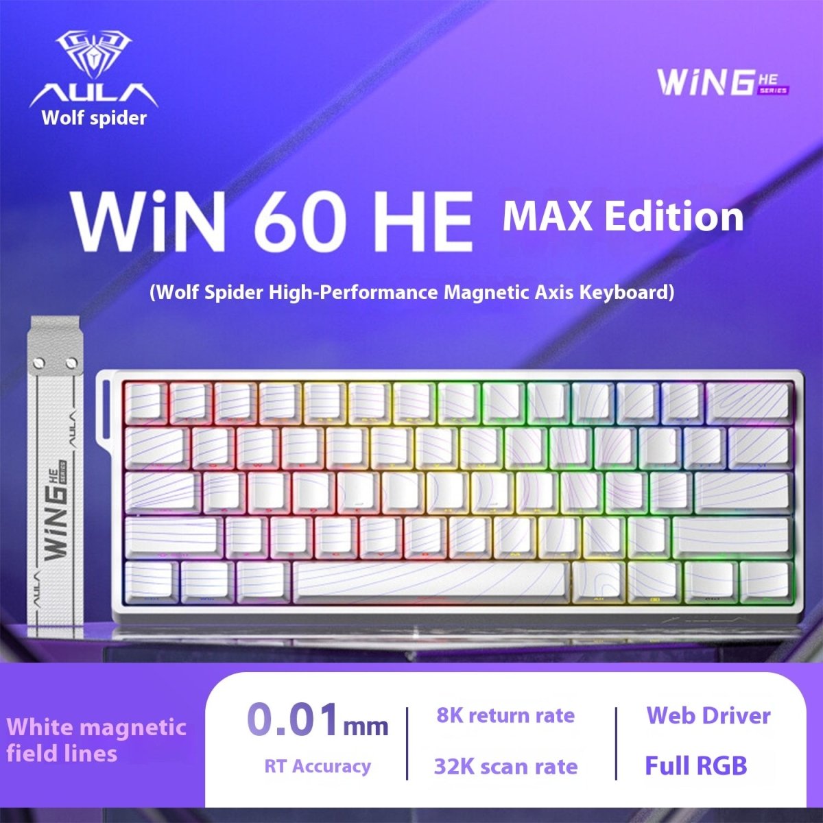 AULA WIN60 HE Series 60% Mechanical Keyboard - KeyArtisan