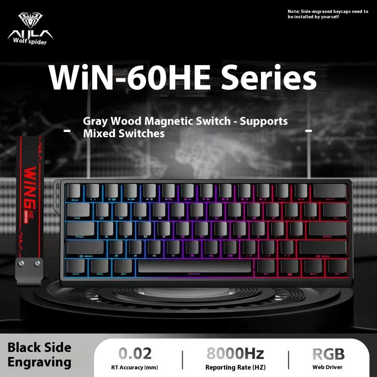 AULA WIN60 HE Series 60% Mechanical Keyboard - KeyArtisan