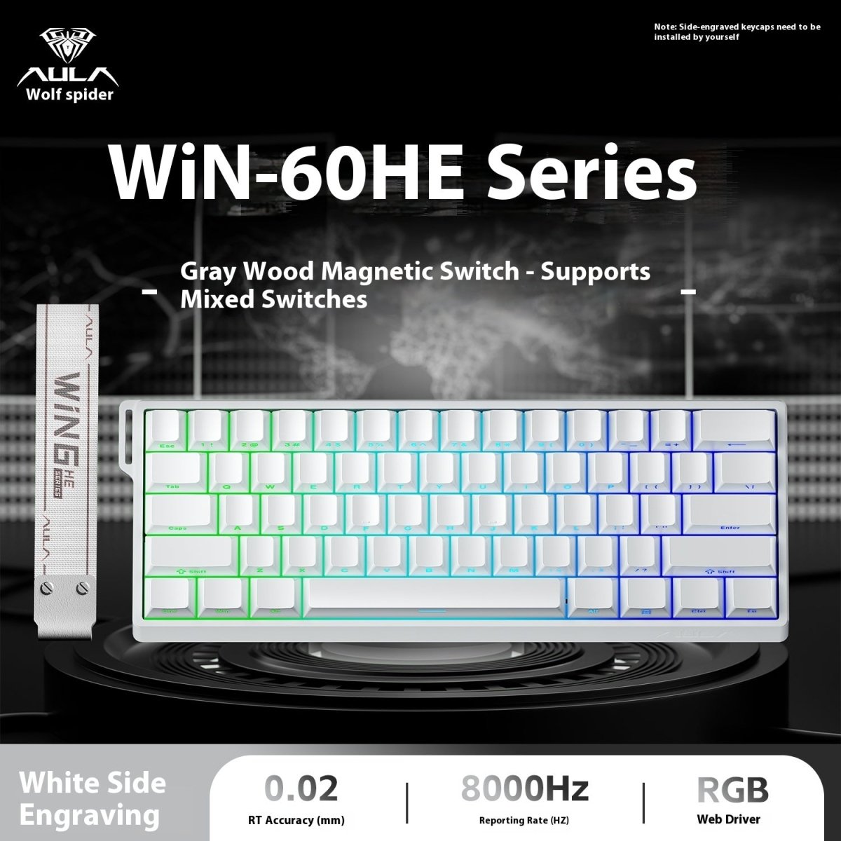 AULA WIN60 HE Series 60% Mechanical Keyboard - KeyArtisan