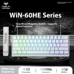 AULA WIN60 HE Series 60% Mechanical Keyboard - KeyArtisan