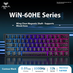 AULA WIN60 HE Series 60% Mechanical Keyboard - KeyArtisan