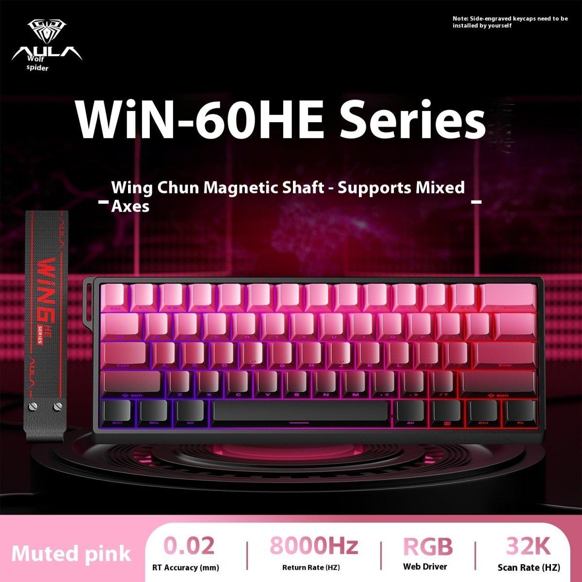 AULA WIN60 HE Series 60% Mechanical Keyboard - KeyArtisan