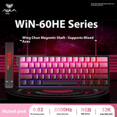 AULA WIN60 HE Series 60% Mechanical Keyboard - KeyArtisan