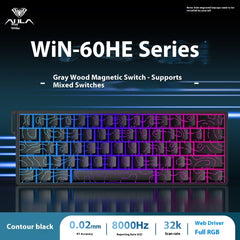 AULA WIN60 HE Series 60% Mechanical Keyboard - KeyArtisan