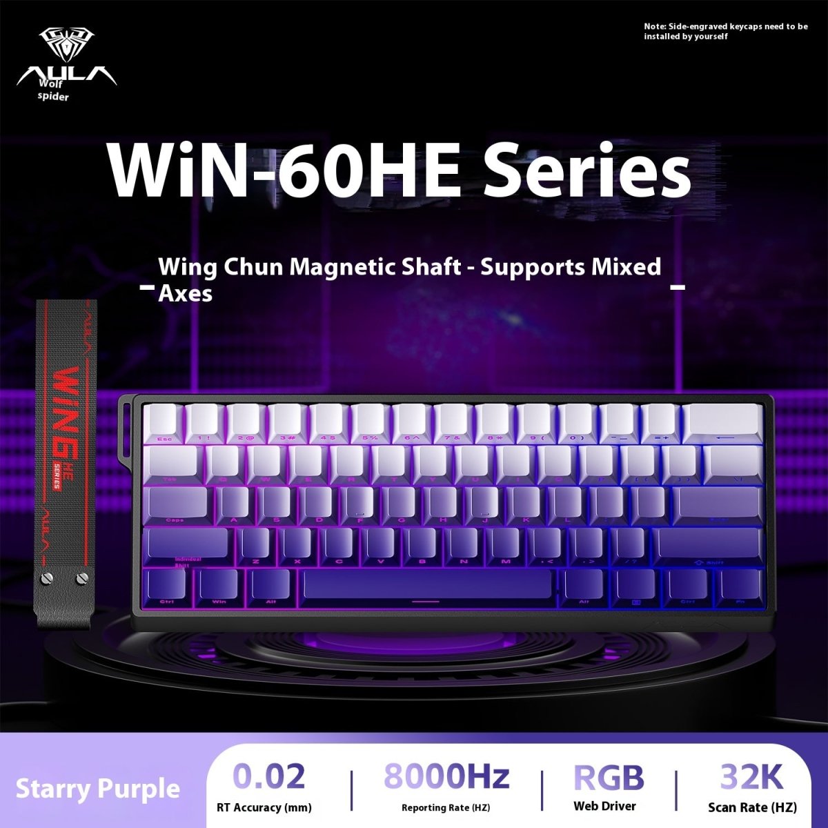 AULA WIN60 HE Series 60% Mechanical Keyboard - KeyArtisan