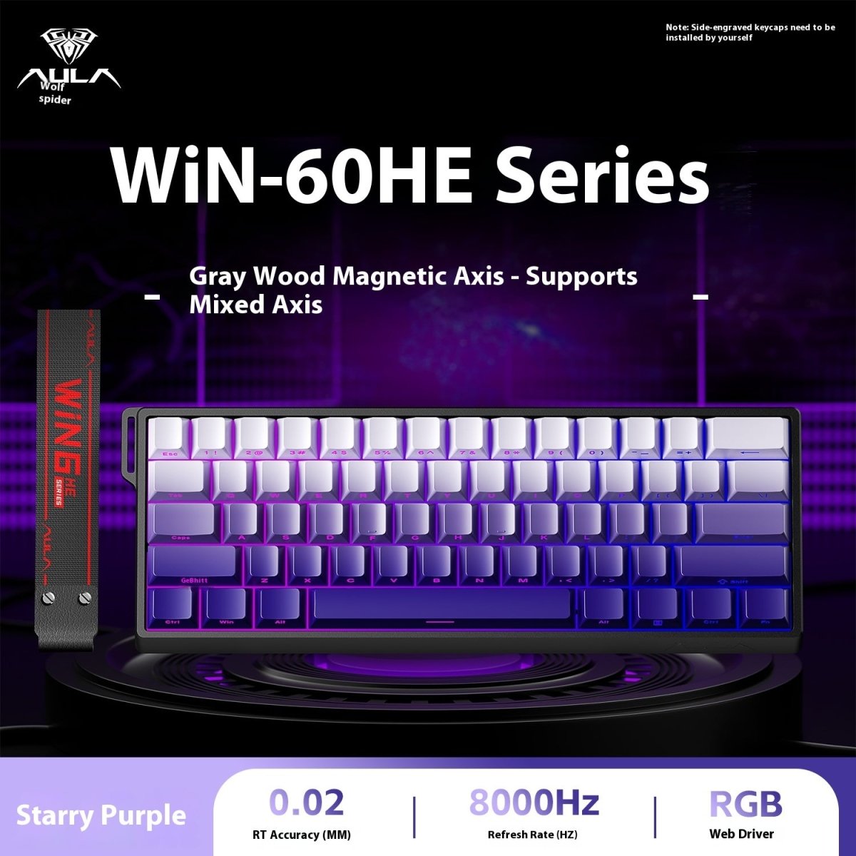 AULA WIN60 HE Series 60% Mechanical Keyboard - KeyArtisan