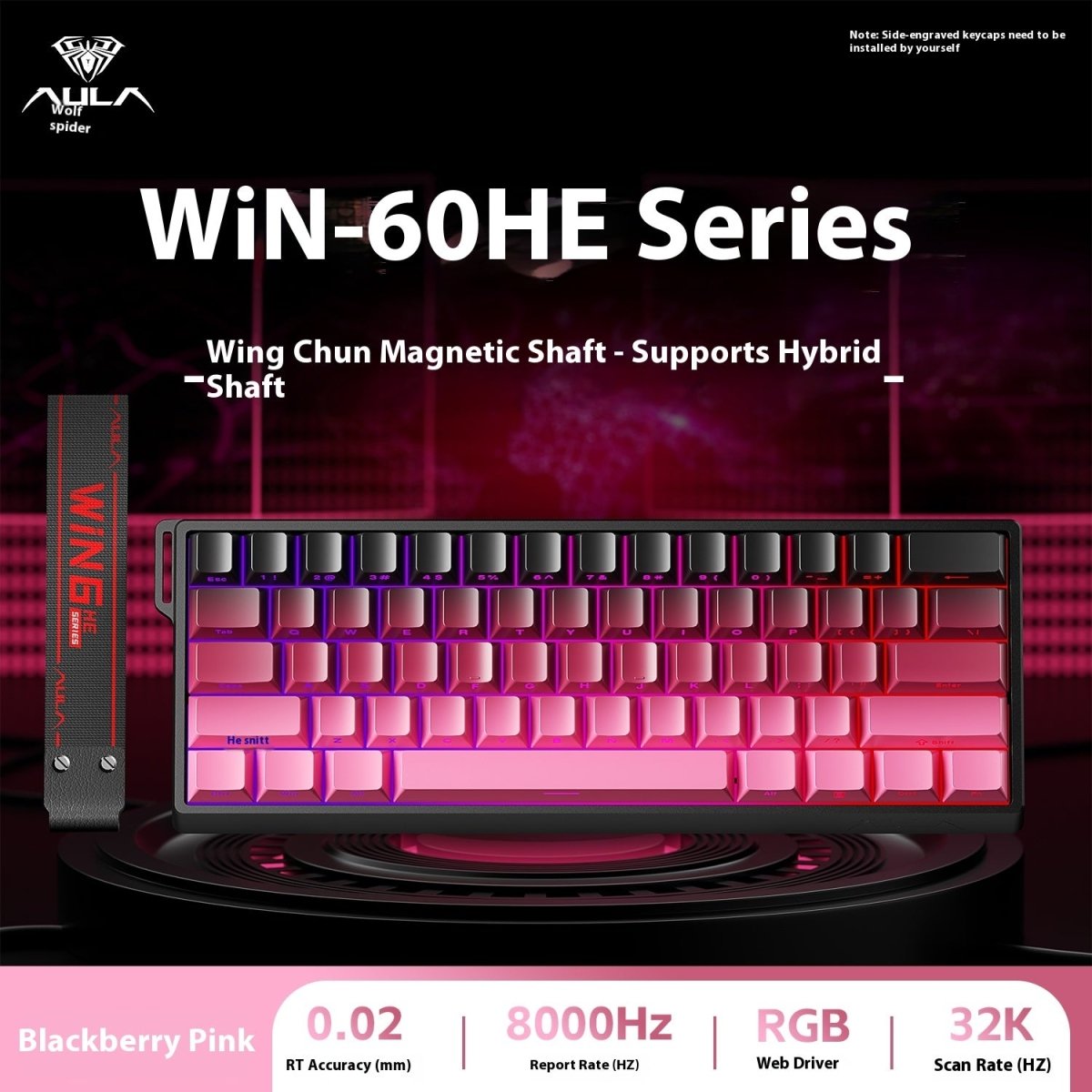 AULA WIN60 HE Series 60% Mechanical Keyboard – KeyArtisan