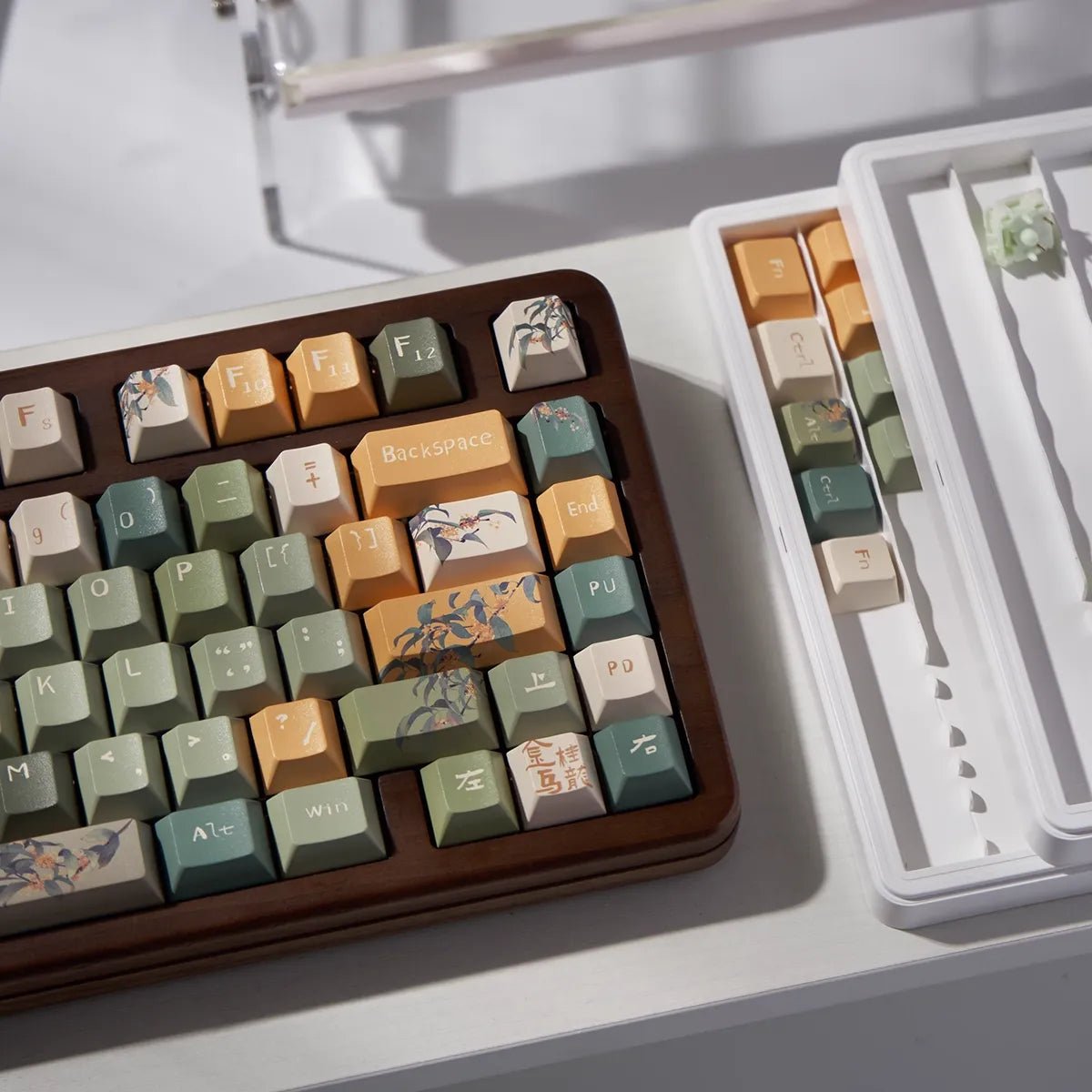 Autumn Garden Theme Keycap Set - KeyArtisan