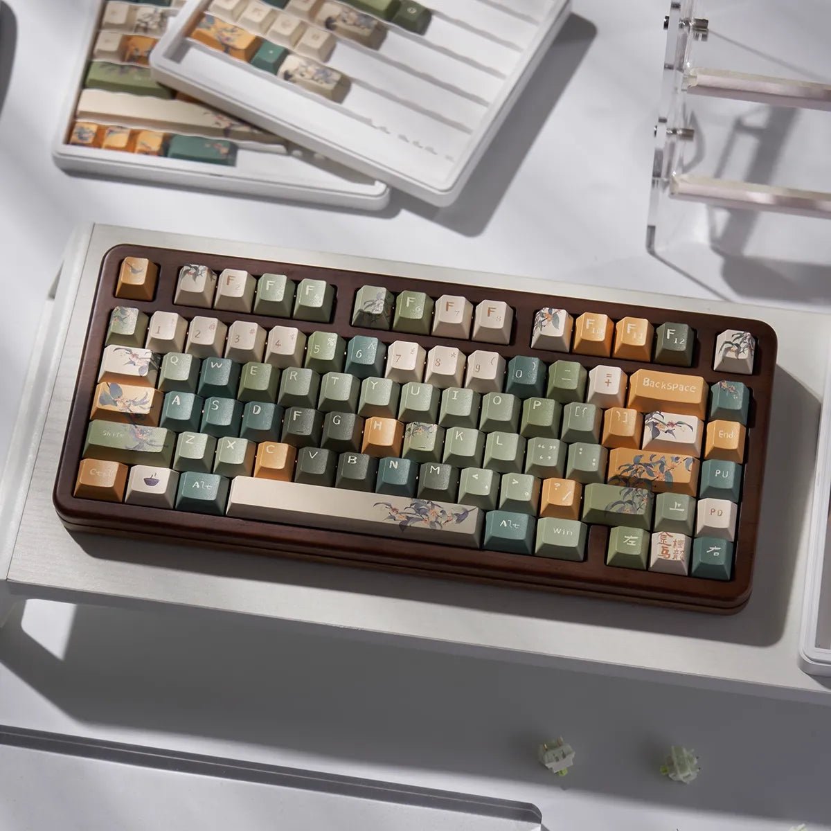 Autumn Garden Theme Keycap Set - KeyArtisan