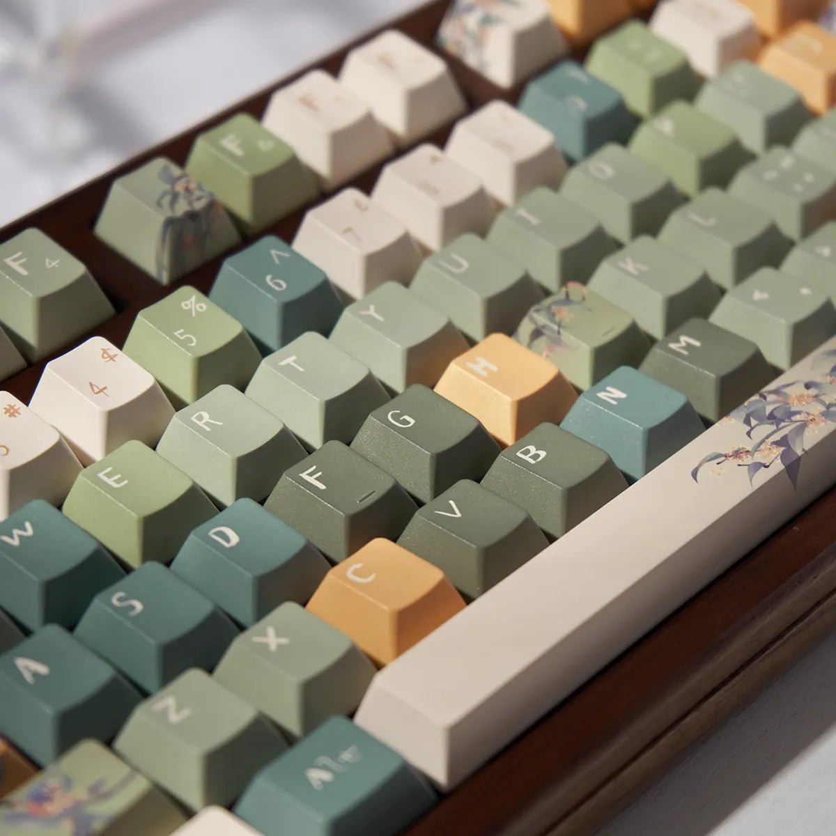 Autumn Garden Theme Keycap Set - KeyArtisan