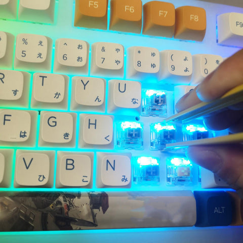 Switch Puller Remover Opener Extractor Tool for Mechanical Keyboard Switches Replace Yellow