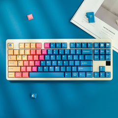 Blue Fairy Theme Gradient Keycap Set - KeyArtisan