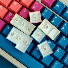 Blue Fairy Theme Gradient Keycap Set - KeyArtisan