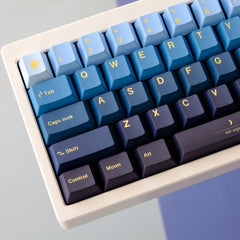Blue Moonrise Theme Gradient Keycap Set - KeyArtisan