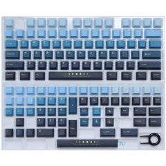 Blue Moonrise Theme Gradient Keycap Set - KeyArtisan