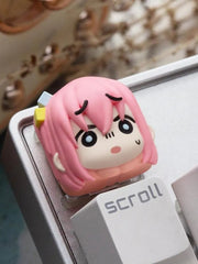 Bocchi the Rock! Artisan Resin 3D Keycap - KeyArtisan