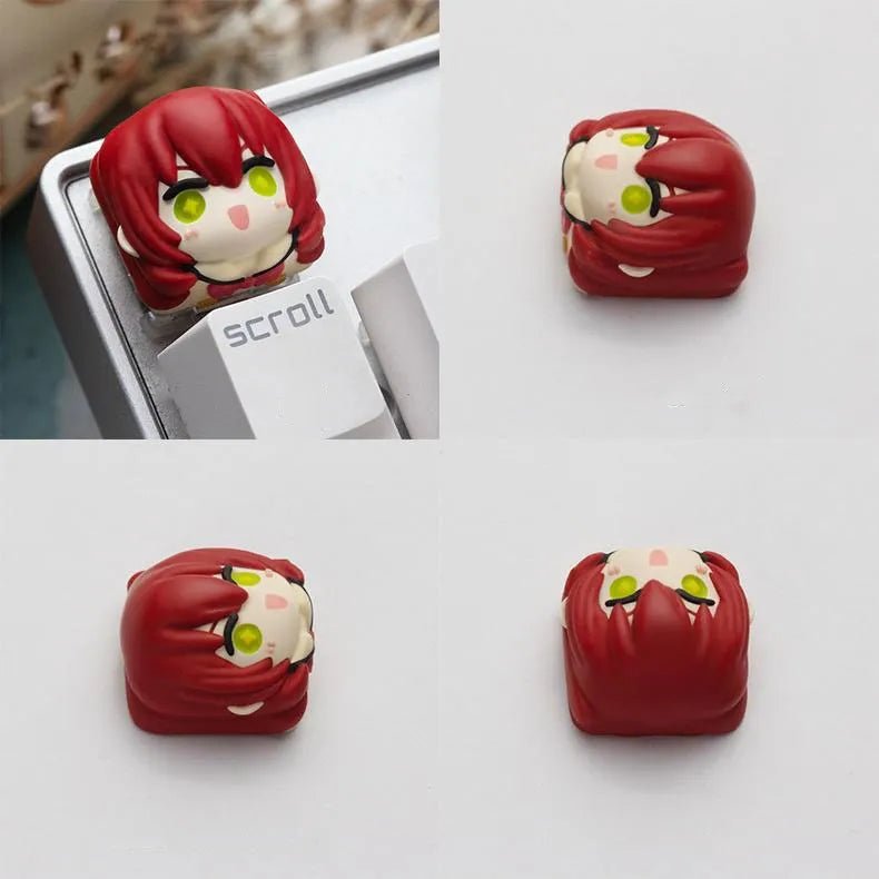 Bocchi the Rock! Artisan Resin 3D Keycap - KeyArtisan