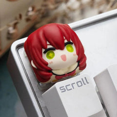 Bocchi the Rock! Artisan Resin 3D Keycap - KeyArtisan