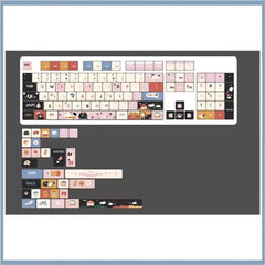 Cat & Dog Home Theme Keycap Set - KeyArtisan