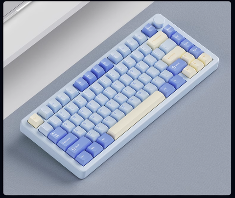 MONKA A75 MAX Aluminum Tri-Mode QMK/VIA Mechanical Keyboard
