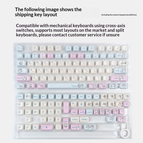 Chiikawa Theme Anime Artisan Keycap Set - KeyArtisan