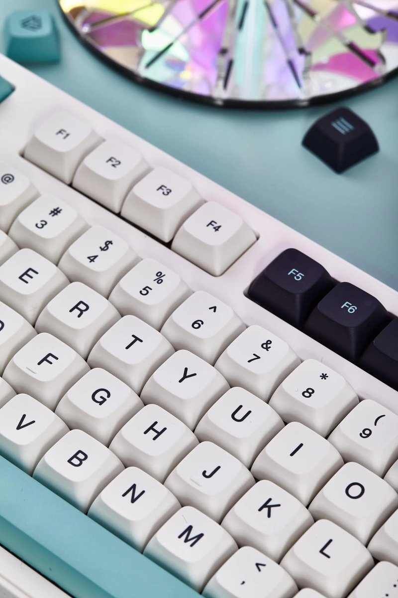 Classic Blue Electro Theme PBT XDA Keycap Set - KeyArtisan